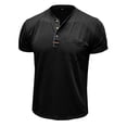 thumbnail image 6 of Polo Shirts for Men Classic Short Sleeve Summer Stylish Lightweight Casual V Neck Tops, 6 of 8