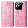 thumbnail image 3 of Funda Cartera FOXDOCK para Xiaomi 15 , Flip PU con Relieve de Gatos y Perros, Tarjetero y Soporte, 3 of 6