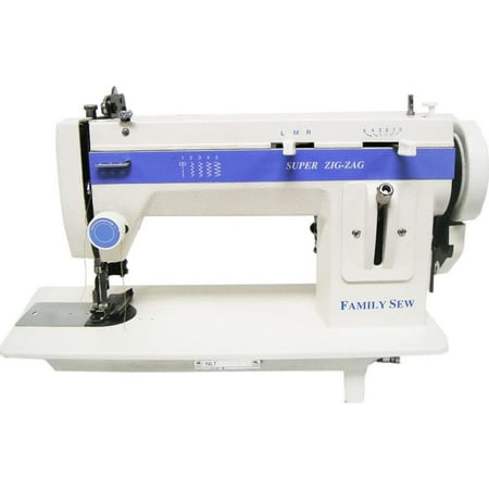 9" Flat Bed Straight & 5mm Zigzag Portable Sewing with Metal Parts for Upholstery - 800 Stitches Per Minute