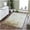 Beige, variant on Amazing Rugs, LLC. Fuzzy Shaggy Hand Tufted Area Rug Lime 2' x 3' 5' x 8'
