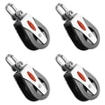 thumbnail image 2 of Zorion Cable Pulley Wheel Single Swivel Block Compact Versatile Smooth Bearing Hardware 4 Piece, 2 of 9