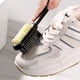 thumbnail image 4 of Cepillo de doble cara para zapatos de gamuza y cuero | Herramienta de limpieza de goma con mango largo | Eliminador de manchas para zapatos y botas | Kit de cuidado de calzado blanco o naranja de 1, 4 of 6