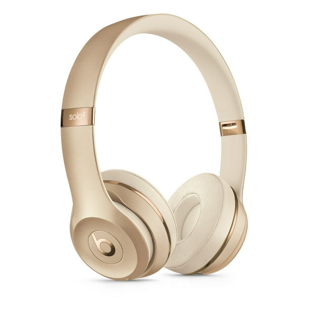 Beats Solo3 Wireless Headphones, On-Ear, Gold - Walmart Business