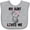 AC-Heather Grey, variant on Inktastic My Aunt Loves Me Kitty Girls Baby Bib