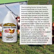 Amazing Doctor Zymes Poultry Guard - Naturally Safe and Healthy Poultry with - Non-Toxic Solution for Disease Prevention and Optimal Well-being - 1 Gal