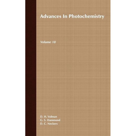 Advances in Photochemistry Advances in Photochemistry, Volume 18, Book 18, (Hardcover)