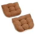 thumbnail image 2 of Coussin de Chaise de Salle à Manger Capitonné en Microsuède en Forme de U de 19 Po (Ensemble de 2), 2 of 3