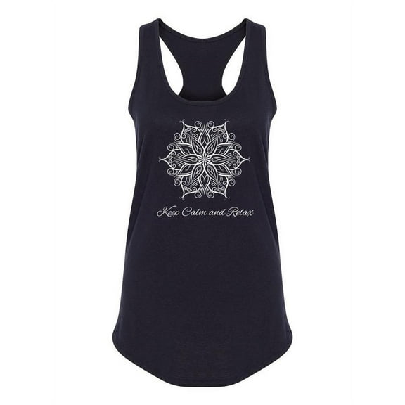 Keep Calm And Relax! Tank Women -Image by Shutterstock, Female Small