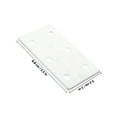 thumbnail image 2 of UPOUART Flat Joining Plates Aluminum Profile Plate Silver 1Set Connection Stability Practical Design, 2 of 8