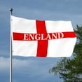 thumbnail image 5 of HomeKingdee England Flags for Outside English Flag Outdoor Vivid Color Fade Resistant Double Stitched England flag with Brass Grommets, 5 of 5