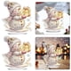 thumbnail image 4 of Juego 2 Decoraciones Escritorio Con Pintura Diamantes Redondos Y Forma Especial Muñeco Nieve Invierno (#2), 4 of 4