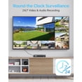 thumbnail image 6 of 4K PoE Security Camera System with AI Detection, ZOSI 5MP Outdoor Spotlight Security Camera with Two-Way Audio, 8CH 8MP NVR with 2TB HDD for 24/7 Recording, Color Night Vision, Home Business Security, 6 of 10