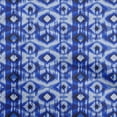 thumbnail image 1 of oneOone Cotton Poplin Light Blue Fabric Ikat Quilting Supplies Print Sewing Fabric By The Yard 56 Inch Wide, 1 of 4