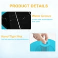 thumbnail image 4 of Solar Pool Lonizer,Floating Water Cleaner and Purifier for Fresh and Salt Water Pools & Spas,equipped with Copper Anode, Spring, Brush and Filter,Round, 4 of 9