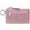#03 ID Case - Mauve, variant on Genuine Leather ID Case with Key Ring, Saffiano Leather Coin Purse, Front Pokcet ID Badge Card Holder, Minimalist Skim Wallet, RFID Blocking - ID CASE & Lanyard