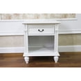 thumbnail image 2 of Windsor Hand Carved Wood 1-drawer Lamp Table, 2 of 2