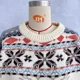 thumbnail image 5 of Suéter navideño de invierno 2024 con estampados, tejido de punto cálido y suave para mujer, jersey navideño de jacquard con cuello redondo y manga larga, 5 of 5