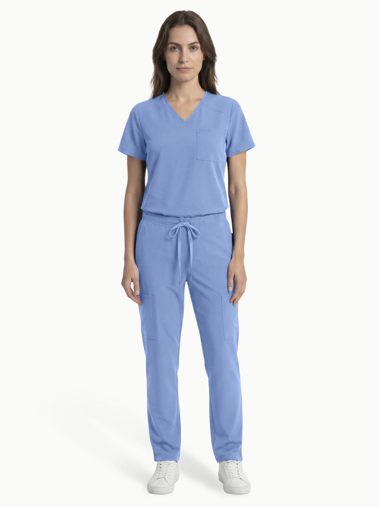 Scrubstar Unisex Core Essentials V-Neck Scrub Top, Sizes XS-3XL