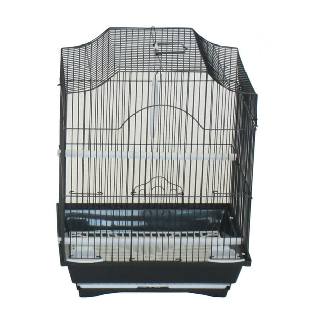 YML 1134BLK Cornerless Flat Top Cage, Small - Walmart.com - Walmart.com