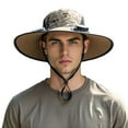 thumbnail image 3 of ibiyuan Solar Fan Hat Wide Brim Hat Wide Brim Sun Hat with Fans Solar Powered Fan Hat Fishing Hat Baseball Cap 2-In Hands-Free Hat Fan Womens Sun Hat for Outdoor Fishing, Camping, Hiking, 3 of 7