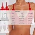 thumbnail image 2 of Squevariel Women's Sexy 1/2 Cup Lace Bra Balconette Mesh Solid Color Breathable Bra Wireless Bra, 2 of 7