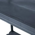 thumbnail image 6 of vidaXL Storage Shelf Rack Black Plastic Standing Shelf Organizer Multi Models, 6 of 73