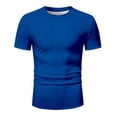 thumbnail image 5 of Mens Short Sleeve Shirts Summer Solid Fashion V Neck T Shirts for Men Casual Tops, 5 of 5