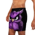 thumbnail image 6 of Yaoyar Men Swim Trunks 2026 Funny 3D Cartoon Expression Face Print Mens Beach Shorts Casual Boarding Short with Pockets, 6 of 6