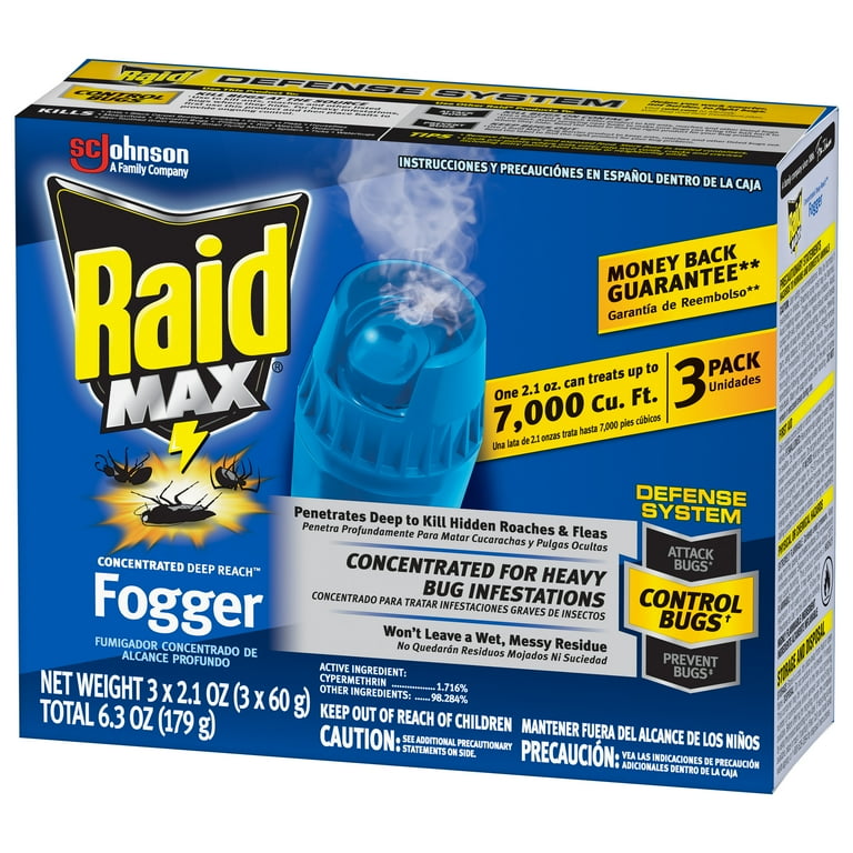 Raid Dry Fogger Ant Killer Fogger (3Pack) At, 60 OFF