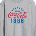 thumbnail image 3 of Coca-Cola - Star Circle - Men's Long Sleeve T-Shirt, 3 of 5