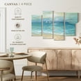 thumbnail image 4 of Elephant Stock Island Beach Landscape Wall Art - Horizontal Multi Panel Canvas - Living Room Wall Decor - Beach Multi Panel - Teal And Blue Decor By Cynthia Coulter - 52" x 32", 4 of 4