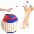 thumbnail image 2 of Pelota De Entrenamiento Para Perros Con Múltiples Puntos Molares, Pelota De Juguete Molar Resistente A Mordidas, Juguete Interactivo Para Entrenamiento De Perros En Interiores Y Exteriores Cateissary PT001703-01, 2 of 7