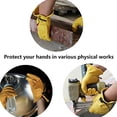 thumbnail image 4 of Guantes de jardinería para mujer, guantes largos de cuero para jardín, guantes protectores ligeros para mujer para jardín y trabajo al aire libre, 4 of 5