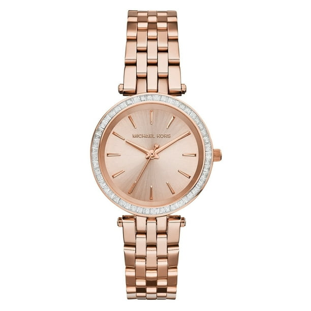 Michael Kors Women's Rose Gold-Tone Watch, MK3366 - Walmart.com