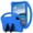 Blue, variant on DWaybox Case for TCL Tab 10 Gen 4 10.1" (2026), Shockproof EVA Cover with Stand -Black