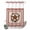 wine red, variant on No Hook Shower Curtain, Farmhouse Shower Curtains for Bathroom with See Through Top Window, Country Star Berry Plaid Lodge Grey Brown Waterproof & Washable Bath Curtain Stand Up Stall 36"x72"