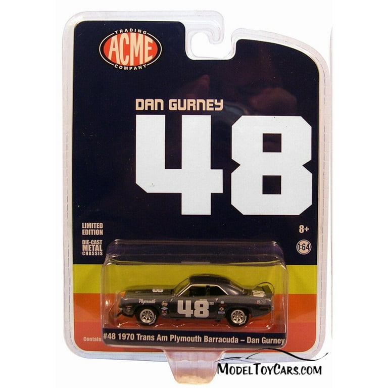 1970 Plymouth Barracuda Trans Am, Dan Gurney #48