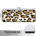 thumbnail image 5 of Kitchen Rugs Sets Of 2,Beige and Black Of Leopard Print Anti Fatigue Kitchen Mat Rugs Non Slip Washable,Decorative Kitchen Floor Mats for Kitchen,Sink,Laundry,17"x47"+17"x47", 5 of 5