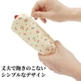 thumbnail image 4 of Unique Bargains Grid Print Pen Pouch Portable Stationery Bag Beige Pink Floral, 4 of 6