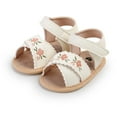 thumbnail image 2 of LYHaoo Girls Sandals Baby Sandals For Girls Soft Sole Shoes Breathable Casual Walking Shoes For 0 18 Months Toddlers Sizes 6 Toddlers(12-18 Months), 2 of 7