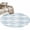 Blue, variant on Round Area Rugs Collection 3.3 Ft, Brown Stripes Non-Slip Residential Carpet, Minimalism Ombre Waves Abstract Textures Indoor Crawling Mats Doormat Runner Rugs Play Mat for Bedroom