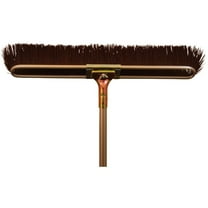1 PK, Bruske 2174-CS-4-Bruske 23 In. W. x 65 In. L. Steel Handle Coarse Sweep Push Broom