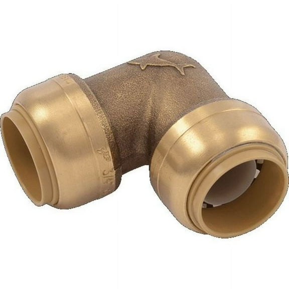 Sharkbite U256LF 3/4" Brass Push 90 Elbow