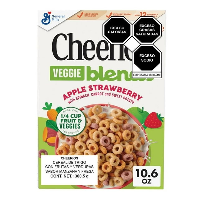 Cereal General Mills Cheerios Fresa y manzana 300.5g