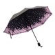 thumbnail image 1 of Paraguas plegables a prueba de viento para mujeres, niñas, hombres, sombrilla UV, sombrilla para lluvia, sombrilla con pegamento negro, a prueba de rayos ultravioleta Inevent JJ15116-13B, 1 of 3