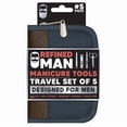 thumbnail image 5 of BLKSMITH Manicure and Pedicure Kit Set of 5 Manicure Kit for Men Nail Clipper Kit, Nail File, Clippers, Scissors, Tweezer & Travel Case, 5 of 8