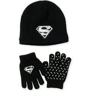 Superman Beanie and Gloves Set