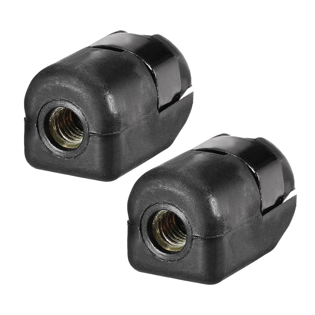 2pcs M6 Female Thread PA66A5 Gas Spring End Fitting Black Gas Spring