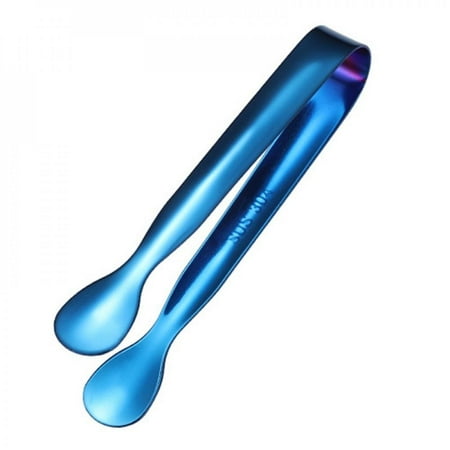 

[Big Clear!]Portable Sugar Tongs Ice Tongs Serving Tongs Appetizers Tongs Small Kitchen Tongs for Tea Party Coffee Bar Kitchen