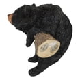 thumbnail image 5 of Rustic Western Forest Black Bear Cub Frolic Dangling On Tree Branch Wall Decor, 5 of 6